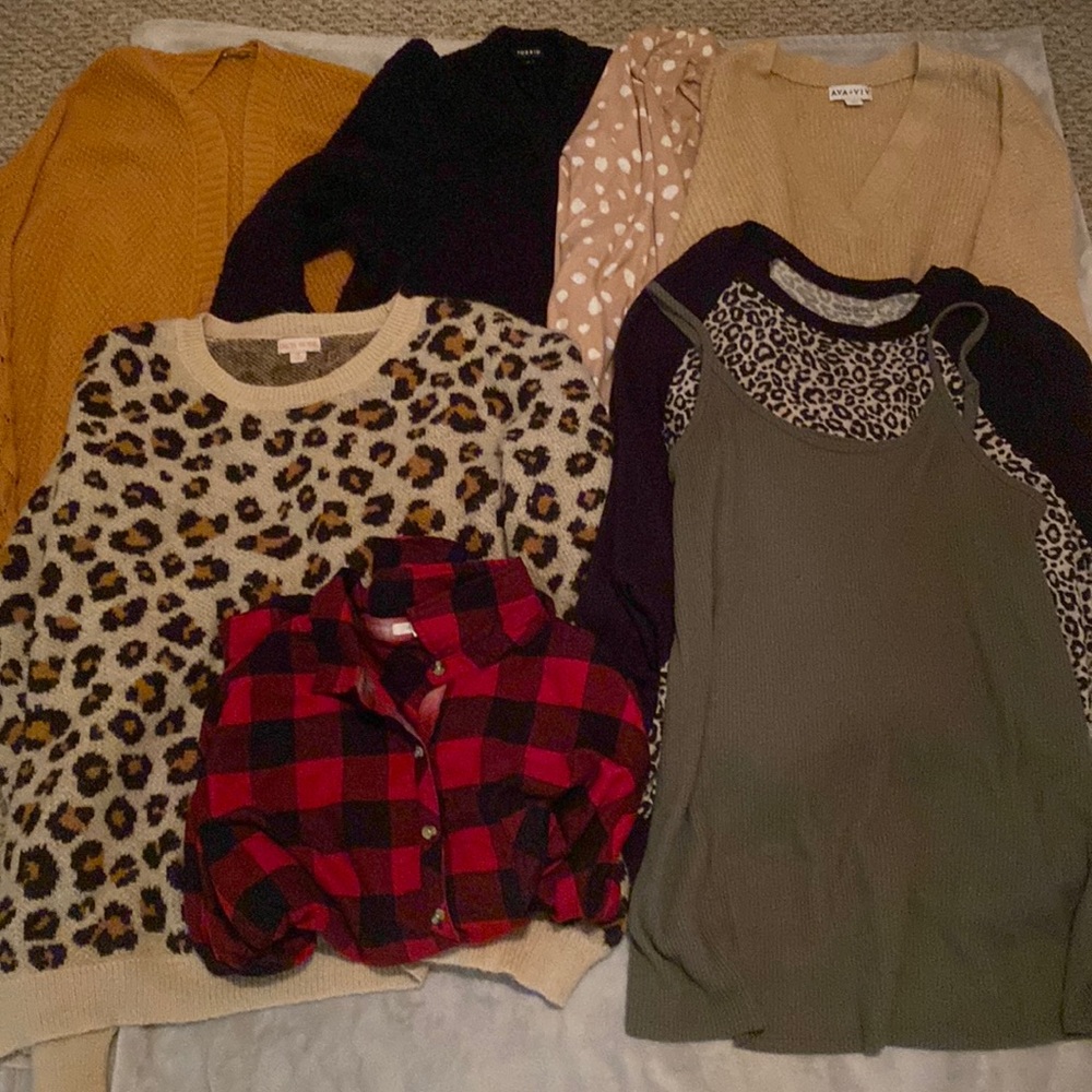 8 piece Size 3X Lot Set